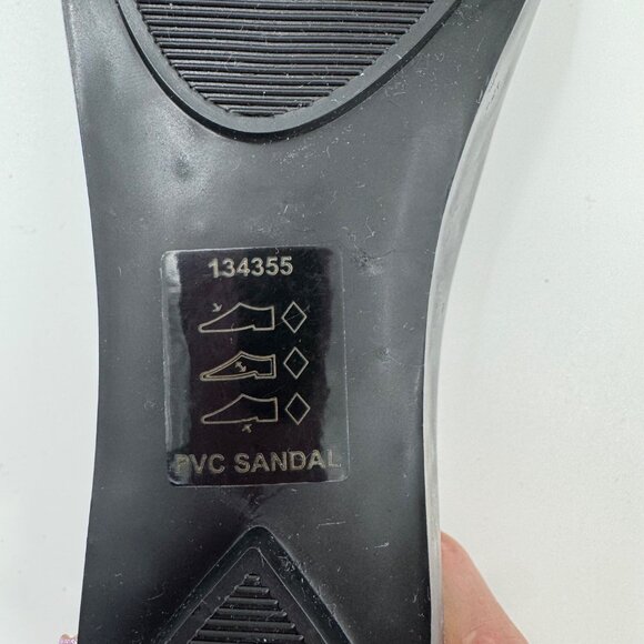 Melissa Mickey & Minnie Mouse Black Peep Toe Flats - Womens Size 5 - Picture 7 of 10